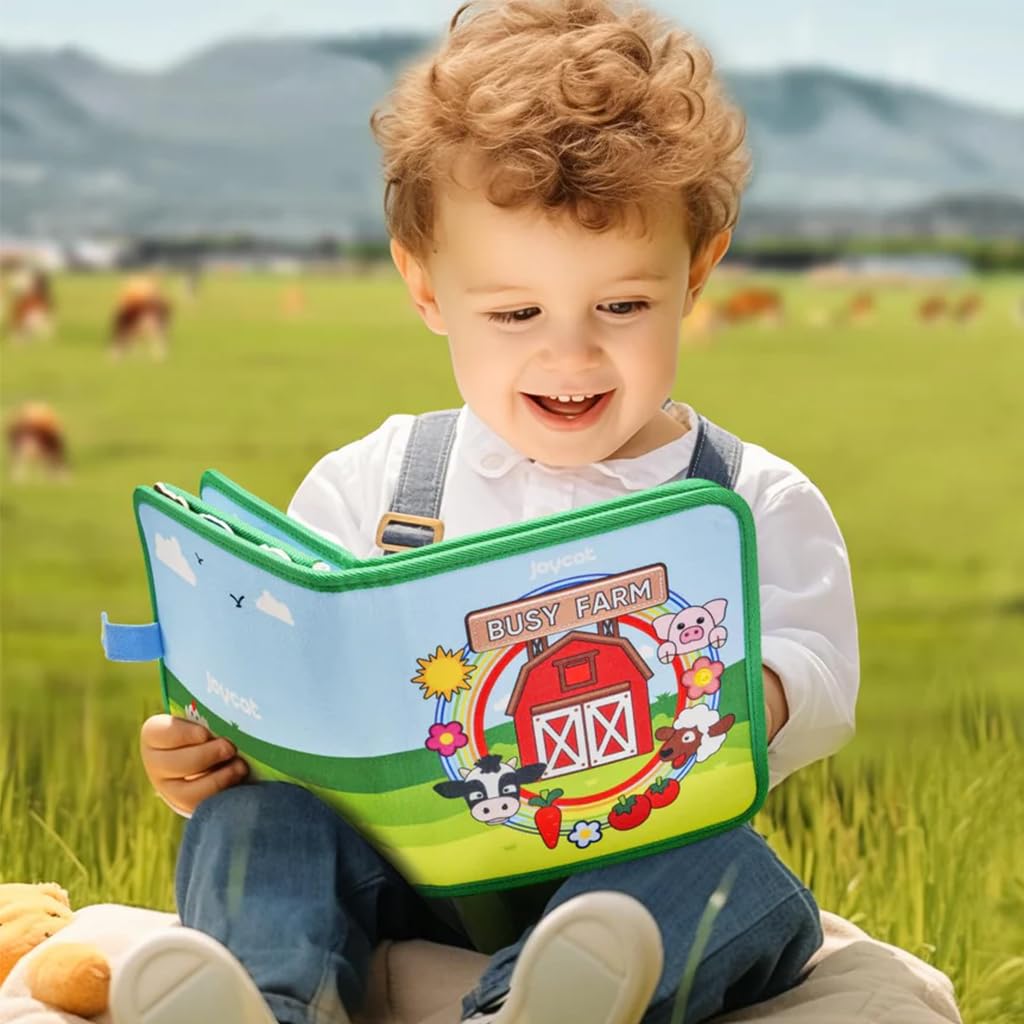 PATPAT Farm Animal Busy Book for Toddlers PATPAT Farm Animal Busy Book for Toddlers